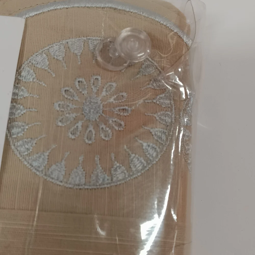 Martha Stewart Fine Linens Embroidered Euro Sham SINGLE 26